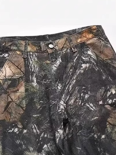 Blugi în stil coreean, drepti, talie medie, denim din bumbac 75%, decor la buzunare, lavabili