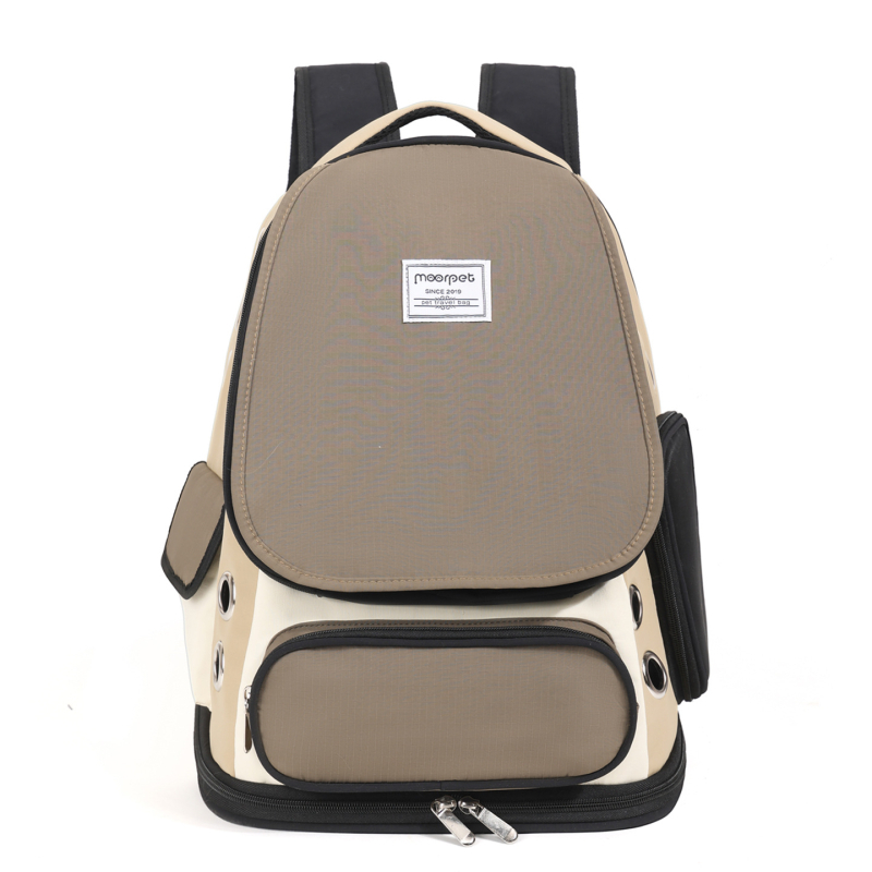 Rucsac pentru animale de companie (pisici și câini), nylon, capacitate medie, model solid, origine Hebei