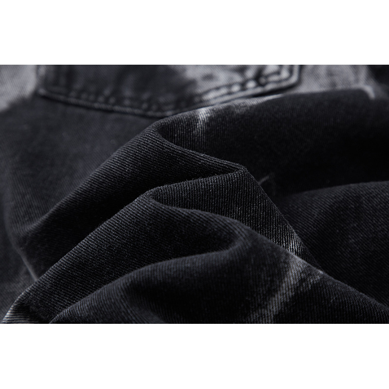 Blugi Tie-Dye – Cleanfit, talie medie, fermoar, lungime 3/4 (denim, 100% acetat)