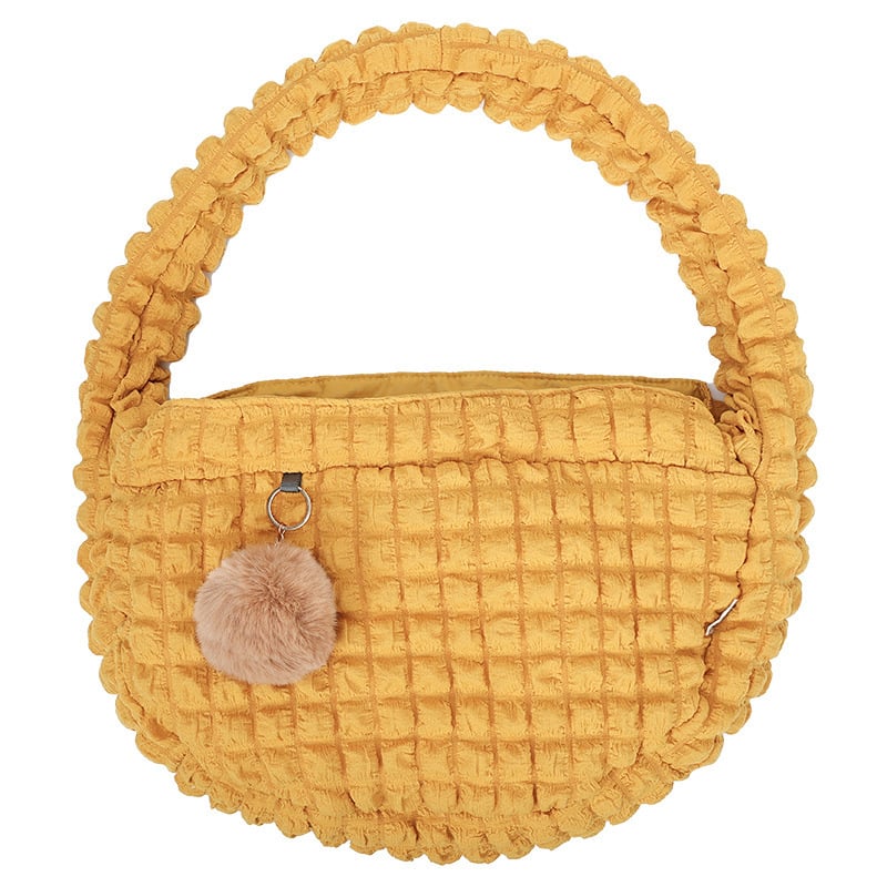 Torba za kućne ljubimce preko ramena za manje pse i mačke, mekani poliester materijal, Peach-Skin podstava, brend Queen Meow, jednobojni uzorak, porijeklo Guangzhou