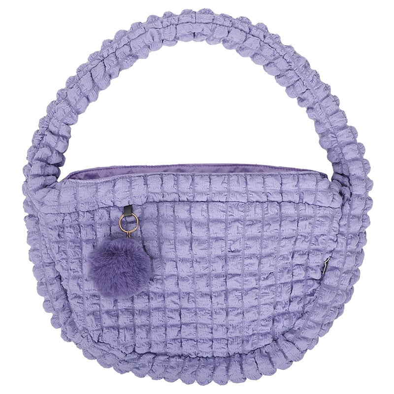 Torba za kućne ljubimce preko ramena za manje pse i mačke, mekani poliester materijal, Peach-Skin podstava, brend Queen Meow, jednobojni uzorak, porijeklo Guangzhou