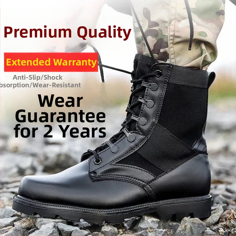 Visoke kožne čizme s mrežastim gornjim dijelom, vodootporne, EVA uložak, unisex