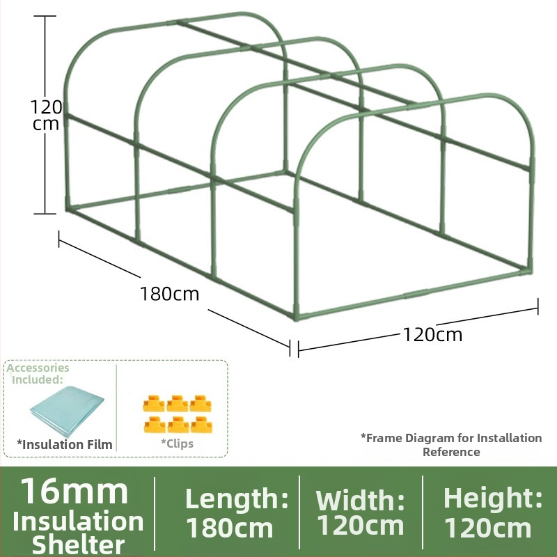 Grijani plastični staklenik za zimsku izolaciju biljaka - Ginnozuru privatna marka
