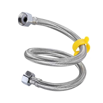 304 nehrđajući čelik dvostruki ulaz, ojačano metalno crijevo, model 8801818, 1,6 MPa, 0–90 °C, ručna montaža