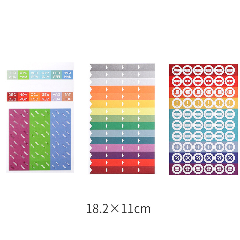 Hongyang etichete scrise de mână și etichete indicator pentru notițe și indexuri | Brand: Hongyang | Adeziv: Da | Stil: Drăguț | Tehnică: Tipărire