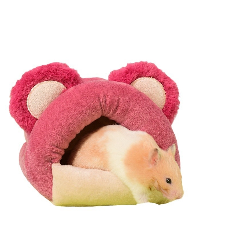 Hamsterovo gnijezdo — pamuk materijal, tunelski oblik, održava toplinu, zimska upotreba, za hamstera