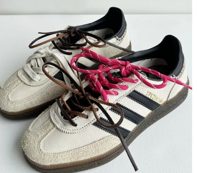 Šnure SHDHWC002 za Miu Samba tenisice, okruglog stila, duljina 100 cm, debljina 0,5 cm, pogodne za tenisice i casual cipele.