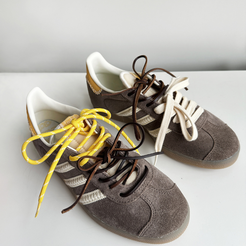 Šnure SHDHWC002 za Miu Samba tenisice, okruglog stila, duljina 100 cm, debljina 0,5 cm, pogodne za tenisice i casual cipele.