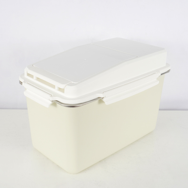 Kutija za skladištenje riže; 304 nehrđajući čelik; otporan na vlagu; zaštita od štetnika (Zapremina 9–10 L)