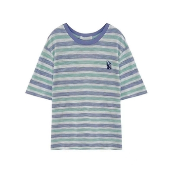 Žensko Chenille T-shirt sa Spandexom, polo ovratnik, slobodan kroj, rukavi u stilu princeze