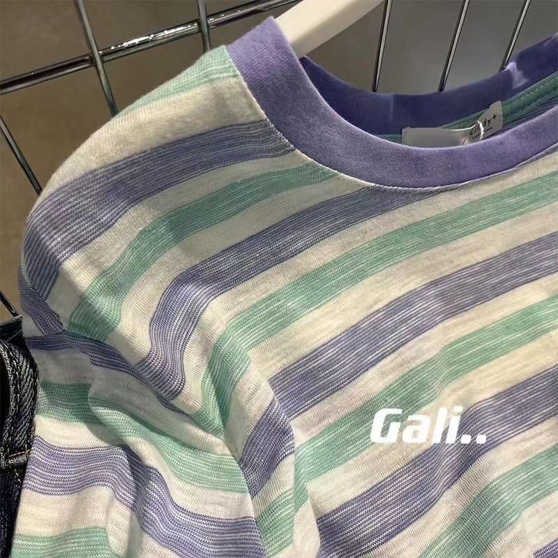 Žensko Chenille T-shirt sa Spandexom, polo ovratnik, slobodan kroj, rukavi u stilu princeze