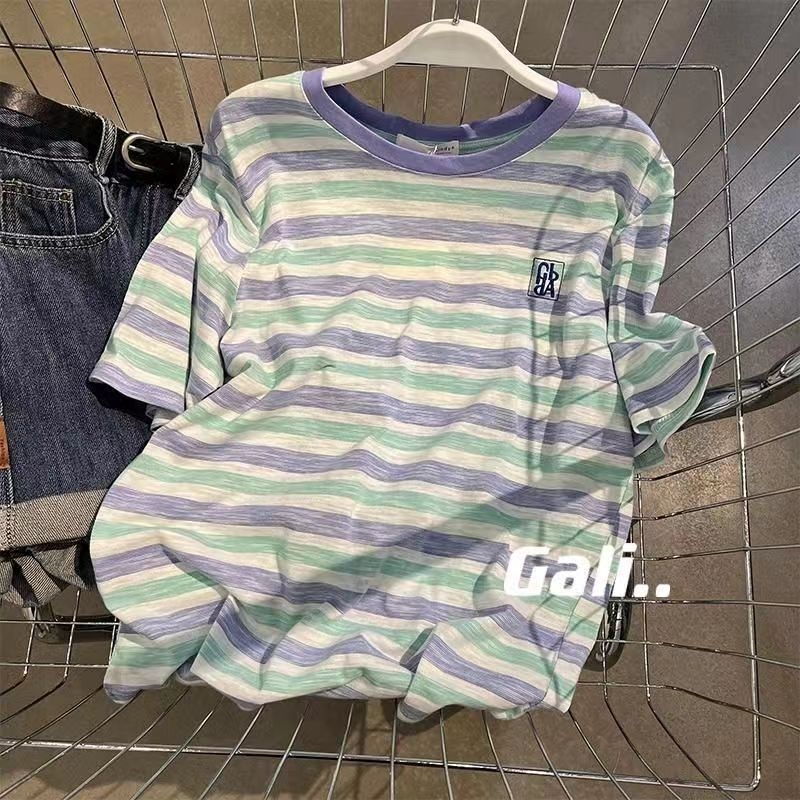Žensko Chenille T-shirt sa Spandexom, polo ovratnik, slobodan kroj, rukavi u stilu princeze