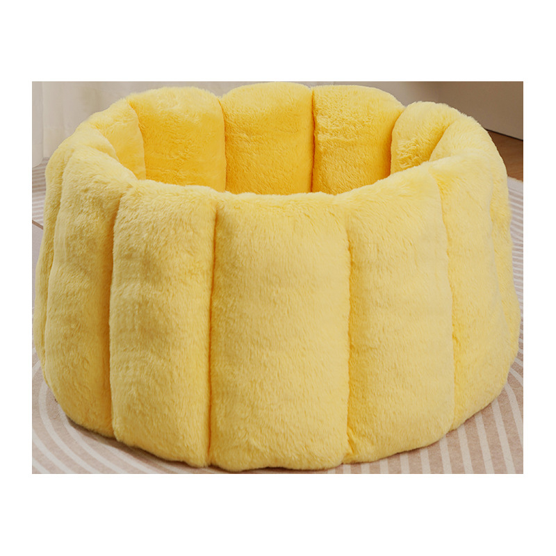 Mačje gnijezdo za sve sezone, zimska toplina, poluzatvoren, uzdignuto, sigurno | Materijali: PP Cotton, Rabbit Fur | Porijeklo: Jiangsu | Brend: mollybox Magic Cat Box | Šifra proizvoda: Cannelé Cat Nest