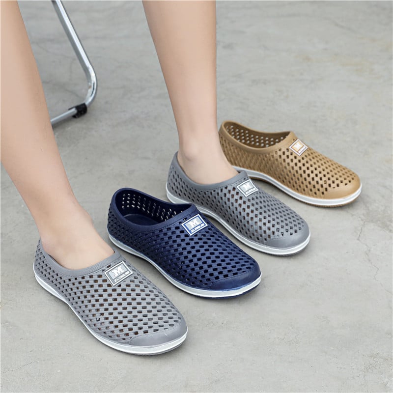 Férfi Baotou Strandcipő – Műanyag felsőrész, Műanyag talp, csúszásmentes, lélegző, vízálló