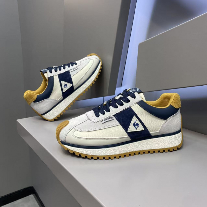 Muške tenisice s vezicama, niski profil, blok boja, retro stil, 2025 novi model, dojam premium Dl