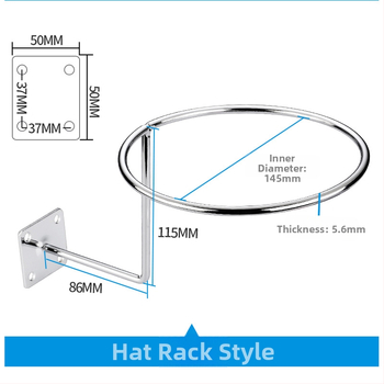 Suport de perete din fier pentru mingi, cârlig unic, design modern minimalist, încărcare maximă 5 kg, potrivit pentru mingi de baschet și fotbal