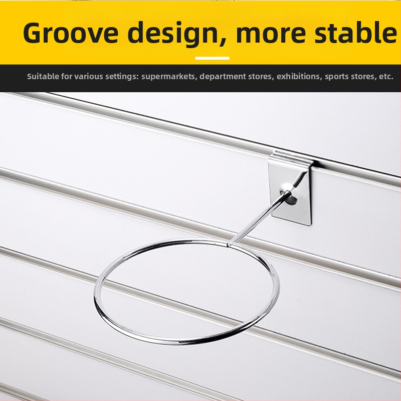 Lijian Železný stojan na loptičky, jednoprofilový háčik, moderný minimalistický dizajn, nosnosť 5 kg