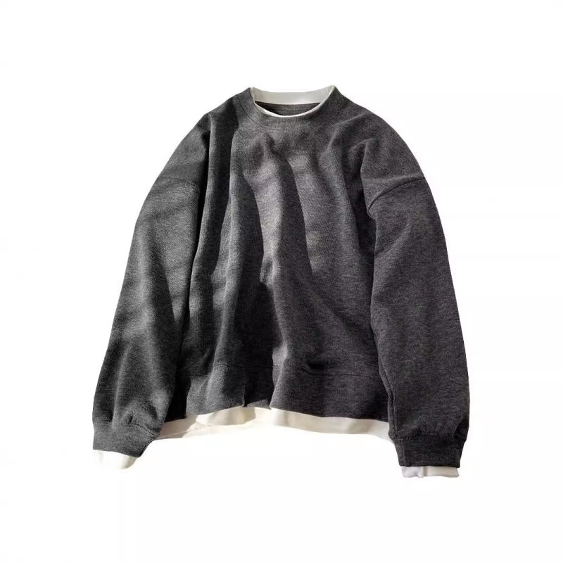 Ženski pulover-svijet s blok motivom, od viskoznog vlakna, glavni materijal <30%, okrugli ovratnik, gradski svakodnevni stil