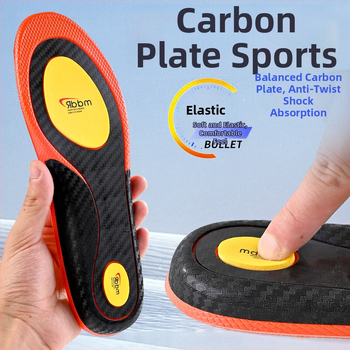 Uložak za sportske tenisice s karbonskom pločom i potporom luka — protuklizni, apsorpcija udara, antibakterijski i upija znoj