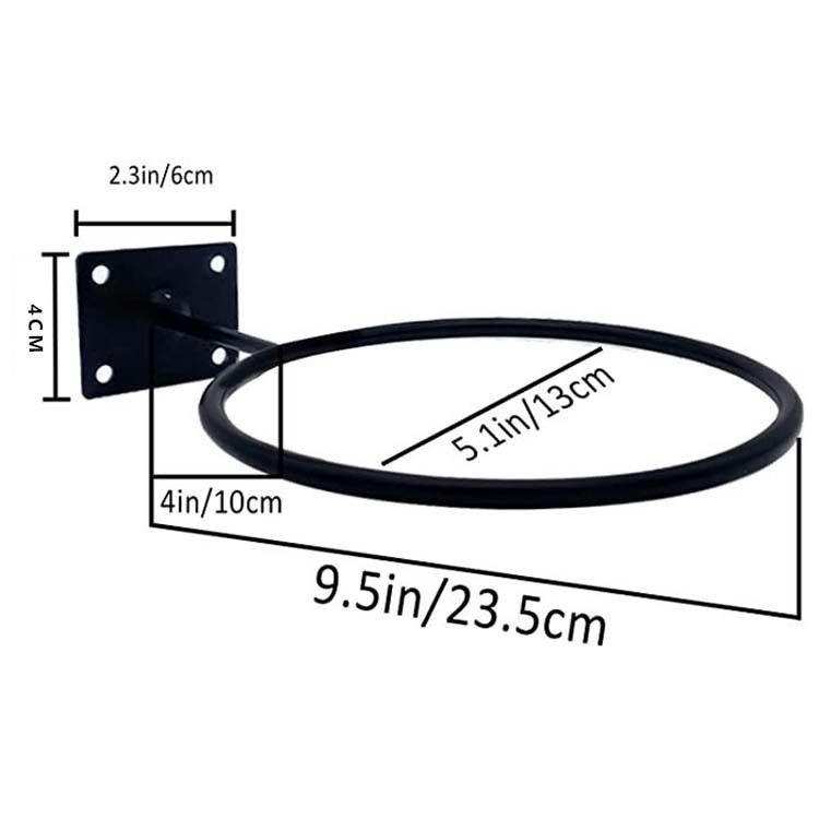 Stenska kovna polica za skladištenje, jednostavan moderan dizajn, 1 razina, vijačnim ugradnjom, multifunkcionalna