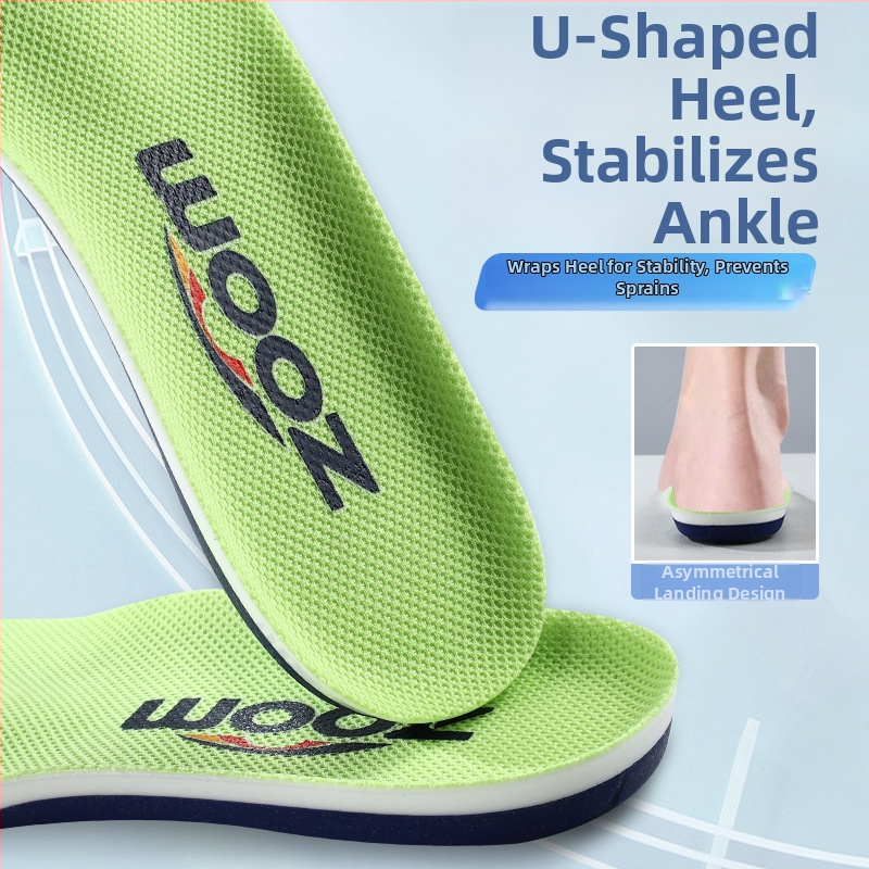 Sportske uloške s podrškom luka, PU amortizacijski materijal, TPU okvir, cijela uloška, model 5200