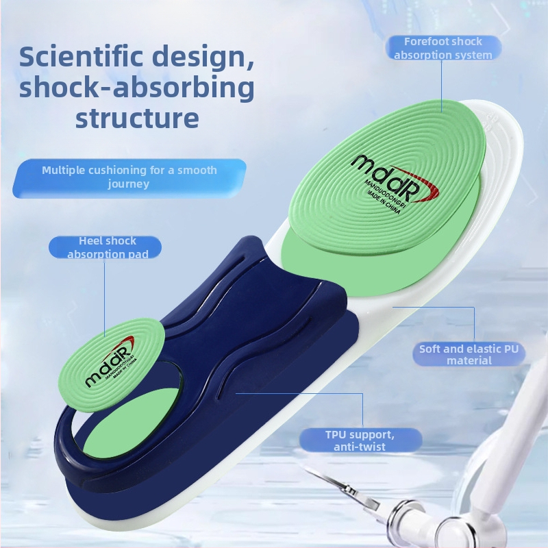 Sportske uloške s podrškom luka, PU amortizacijski materijal, TPU okvir, cijela uloška, model 5200