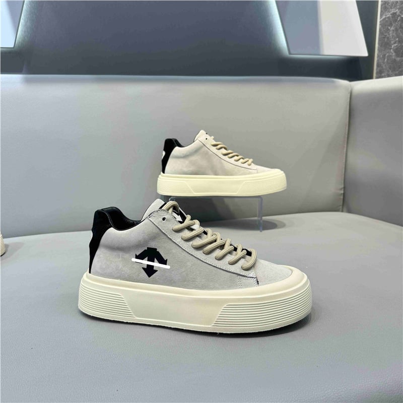 Muške tenisice s kožnim gornjim dijelom, nizak profil, vezanje, lagane za tenis