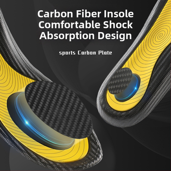 Bežačka uložak s karbonskom pločom i TPU okvirom – ortopedni cijeli uložak, model 5207-2, pogodna za tenisice, čizme, casual i radnu obuću