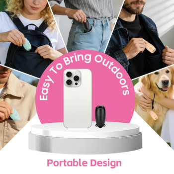 Ultrahangos ugatásriasztó kutyáknak – Hordozható kiképző eszköz kutyáknak, ABS, WINYI