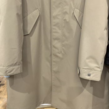 Palton bărbătesc cu strat detașabil, guler înalt, fermoar, material din bumbac-modal, primăvara 2025