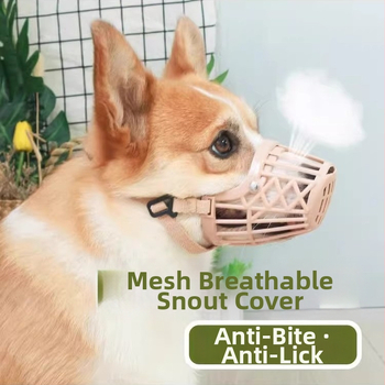 Psia tlama maska - TPR materiál, ochrana proti kousnutiu, hryzaniu a šteknutiu