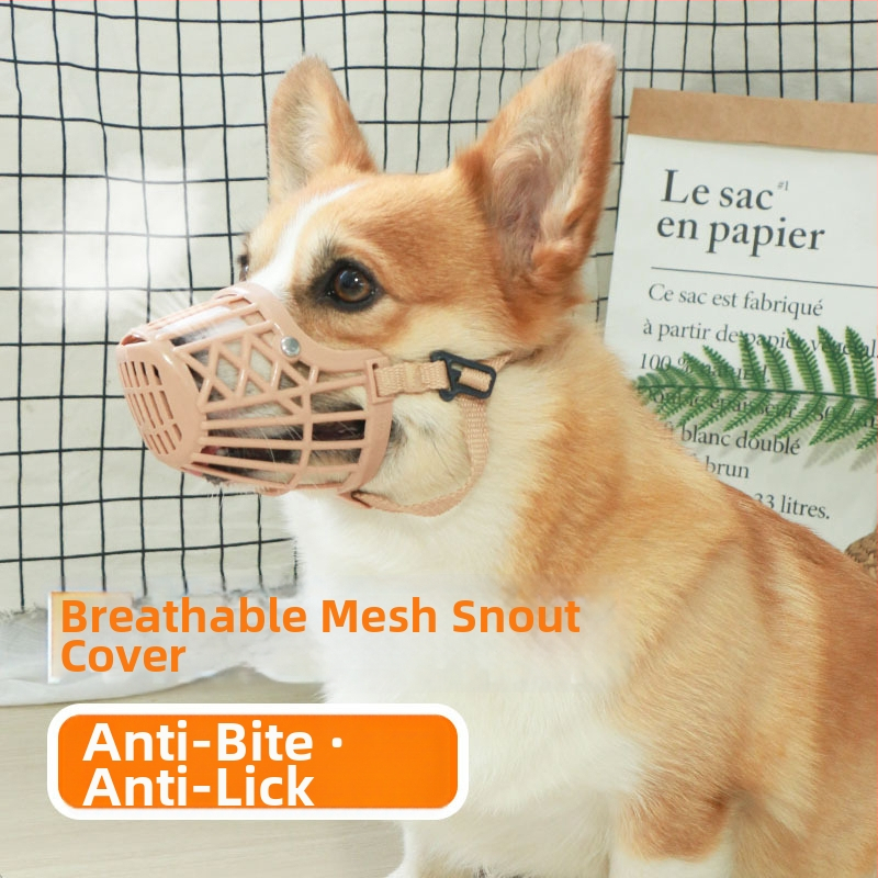 Psia tlama maska - TPR materiál, ochrana proti kousnutiu, hryzaniu a šteknutiu