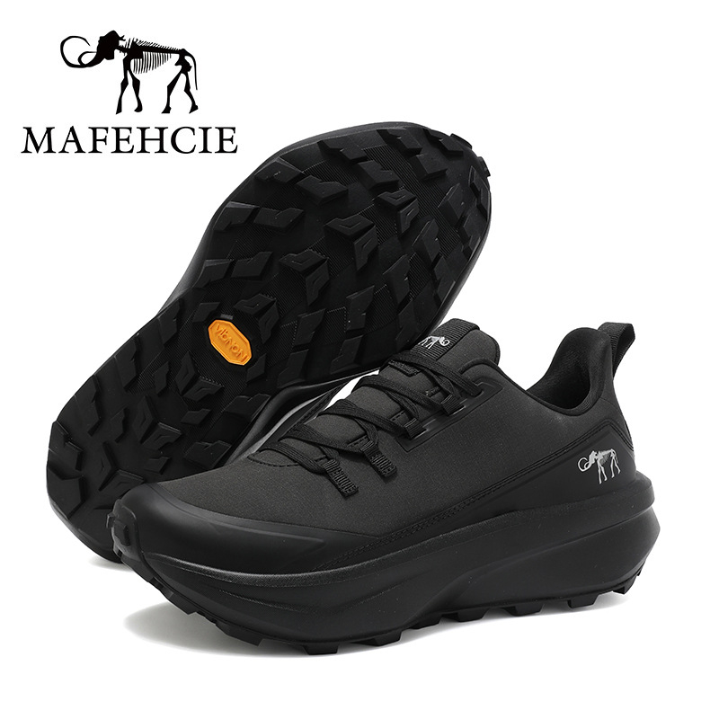 Pantofi de drumeție unisex, impermeabili, izolați, talpă aderentă, exterior din piele și textile