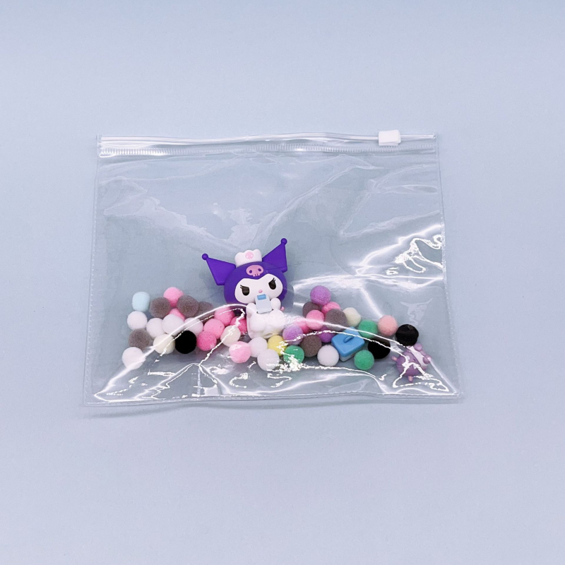 Διάφανη αυτοσφράγιση PVC θήκη για αποθήκευση βραχιόλων και κοσμημάτων, ενισχυμένος αντιοξειδωτικός PVC υλικό, μήκος σφραγίσεως 1–1,5 εκ., προέλευση: Wenzhou, Zhejiang