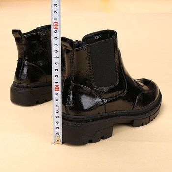 Muške Chelsea čizme s fleece podstavom, nubuk gornji dio, gumena potplat, visok gornji dio s povećanom unutarnjom visinom, protuklizne