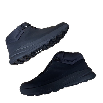 Pantofi de drumeție pentru bărbați, gleznă medie, antiderapante, rezistenți la uzură, talpă moale cu amortizare, partea superioară PU+plasă