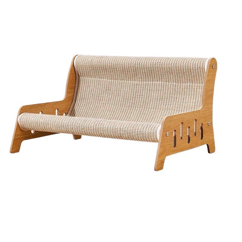 Cuib de pisică dintr-o singură bucată, extra-large, anti-zgâriere, material TPR, stil simplu