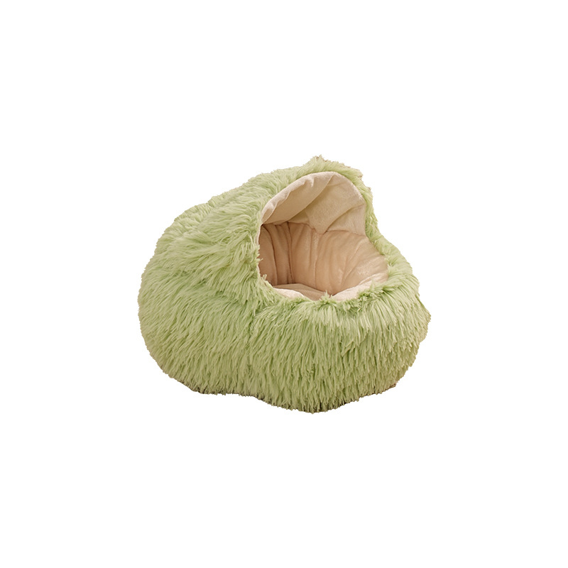 Mačje gnijezdo - platnena topla poluzatvorena ležaljka za mačke, Cotton taro