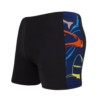 Muške kupaće hlače boxer-stila s Milk Silk podstavom, poliester tkanina za plivanje i hodanje po vodi