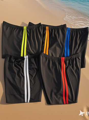 Muške bokserice za kupanje, Milk Silk tkanina, poliester 30-50%, 70G, stil briefs, za plivanje i vodene aktivnosti