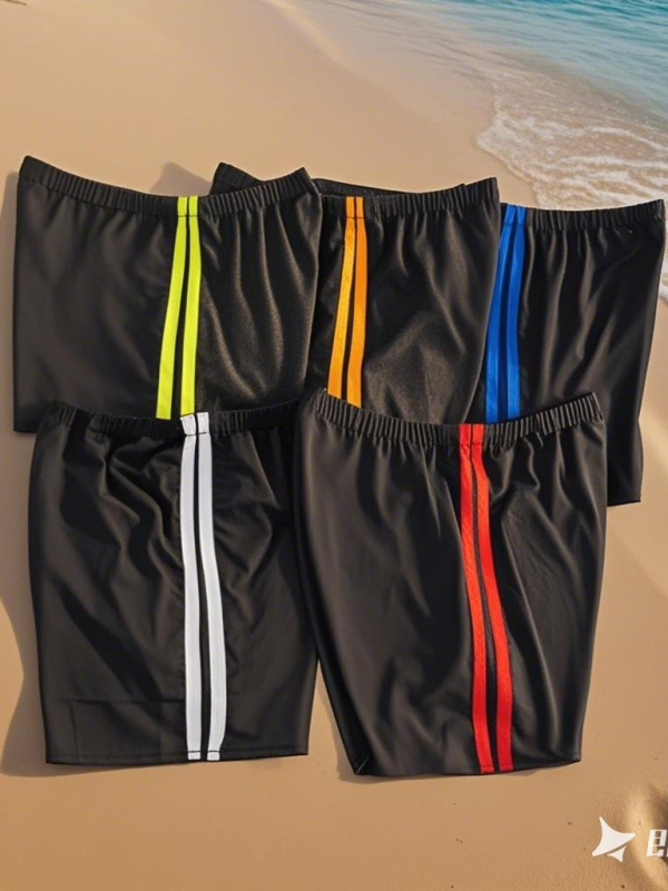 Muške bokserice za kupanje, Milk Silk tkanina, poliester 30-50%, 70G, stil briefs, za plivanje i vodene aktivnosti