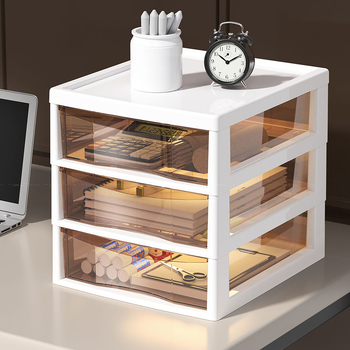 Stalak ispod stola za dokumente s 9+ slojeva — pomični, plastični, postavljen na pod