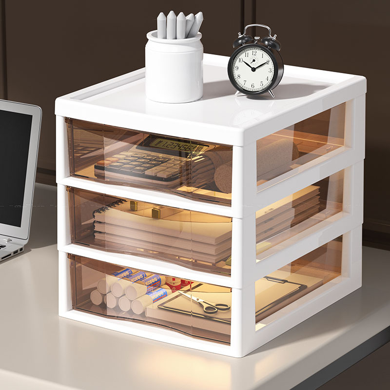 Stalak ispod stola za dokumente s 9+ slojeva — pomični, plastični, postavljen na pod