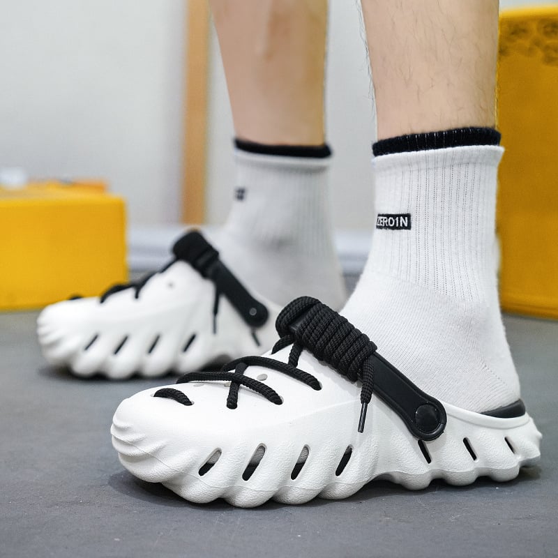 Muške slip-on sandale za plažu, prozračne, 5 cm debela EVA potplat