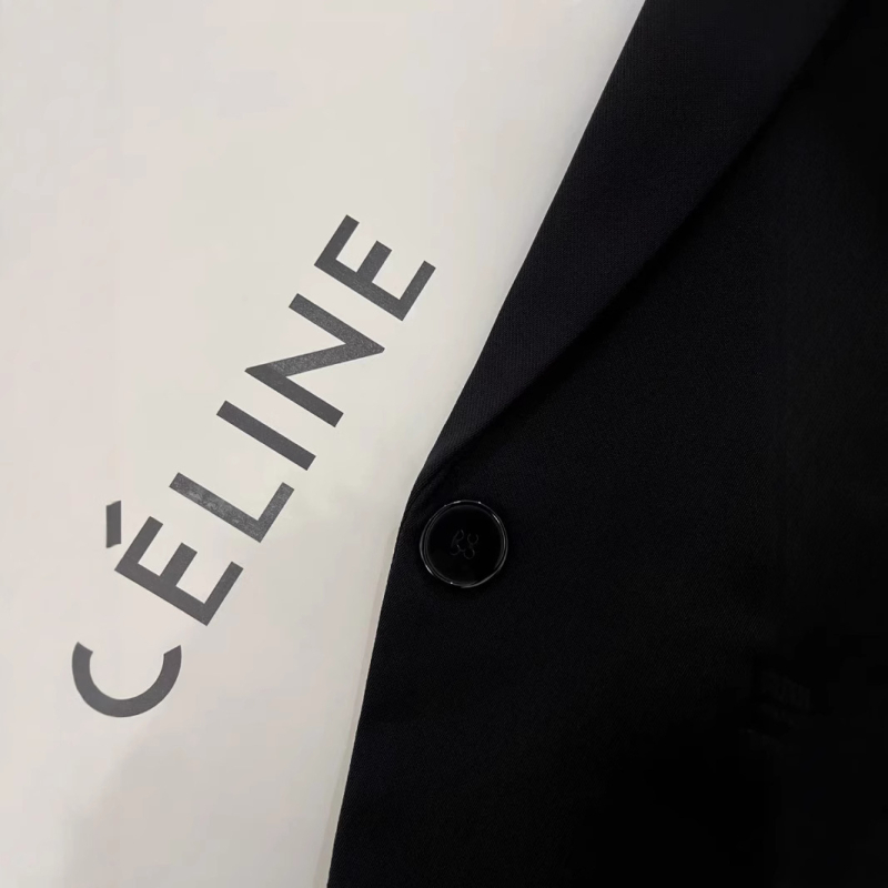 Ženski sako u korejskom stilu, Hepburn stil, ravni kroj, jedno dugme, klasičan ovratnik, dugi rukavi, proljeće i jesen 2025, poliester s 50–70% spandexa, uzorak 29454