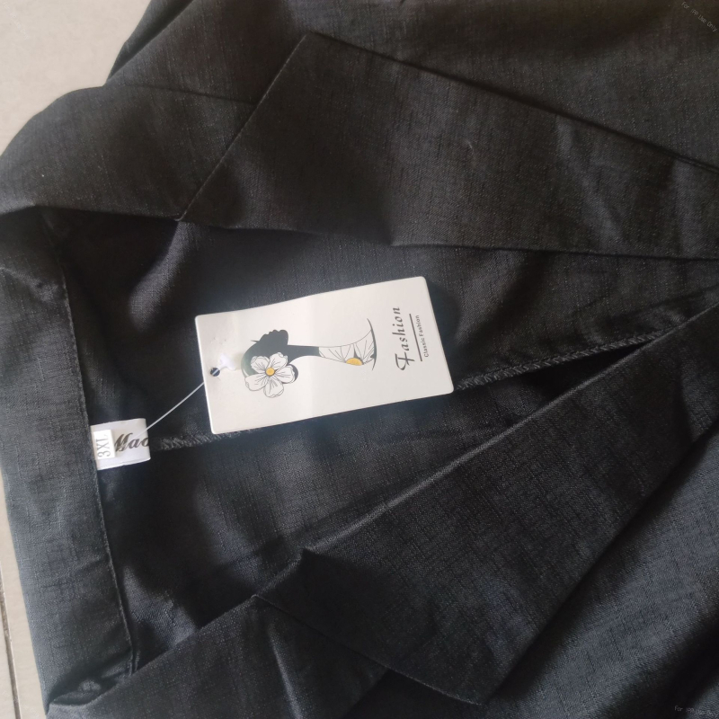Ženski sako srednje duljine, korejskog stila ležernog kroja (dužina 50-65 cm, ovratnik sakou, dugi rukavi, kopča s jednim gumbom, materijal konopl i poliester)