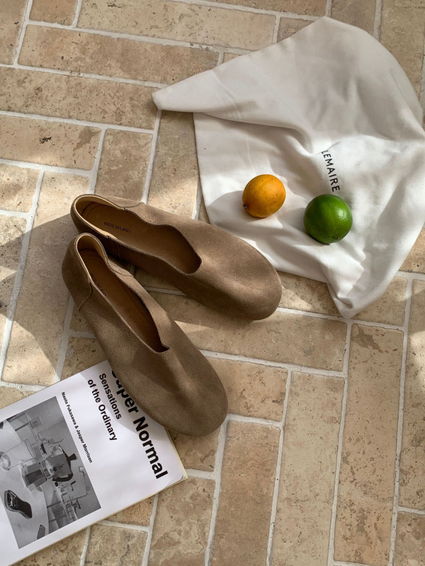 Ženske slip-on cipele s kružnim vrhom, PU gornji dio, gumeni potplat, niski dizajn