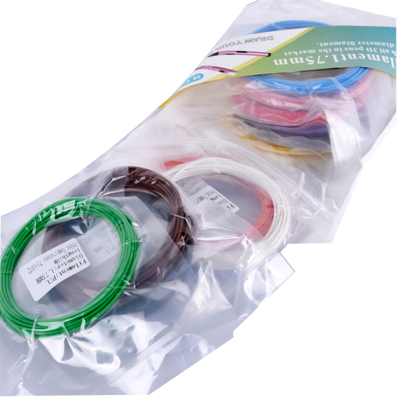 PCL filament za niske temperature 3D ispis – Materijal: PCL; Točnost ispisa: 0.75 mm; Namjena: ispis olovkom; Marka: SETOOKJ; Uvoz: Ne