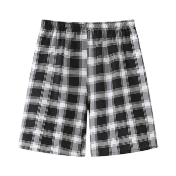 Muške kratke hlače od pamukasto-sintetičke smjese, slobodan kroj, mikroelastičan pojas