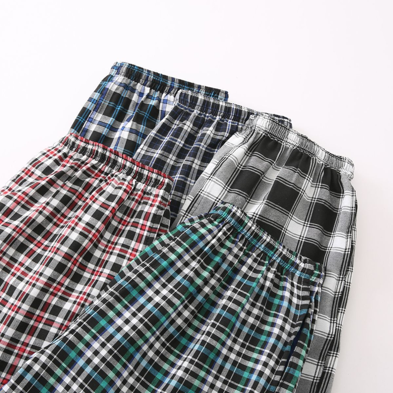 Muške kratke hlače od pamukasto-sintetičke smjese, slobodan kroj, mikroelastičan pojas